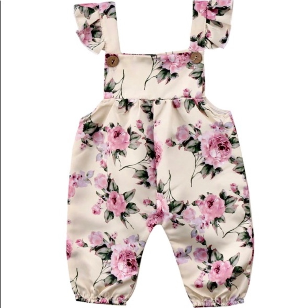 NWOT Floral baby jumper!!